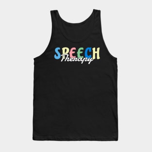 Speech Therapy Fun Tank Top